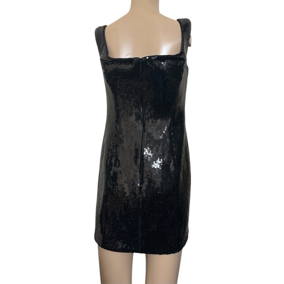 Retrofete black Amalie sequined mini dress - Picture 6 of 8